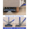 thumbnail image 3 of Cordless Stick Vacuum, 3-in1 Brushless Motor 450W/33Kpa Stick Vacuum Cleaner with LED Screen Lightweight Handheld Vacuum 55mins Runtime for Carpet Floor Pet Hair, 3 of 9