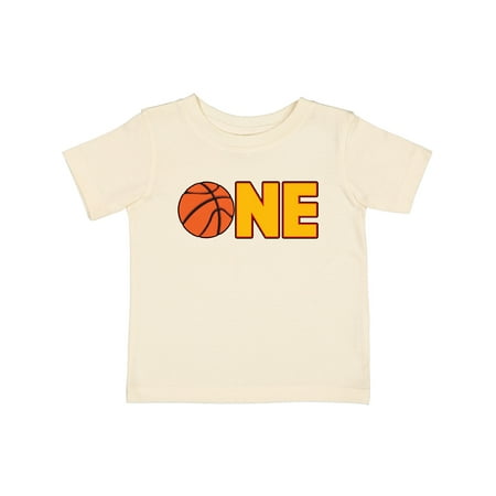 

Inktastic One- Basketball First Birthday Gift Baby Boy or Baby Girl T-Shirt