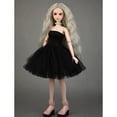 thumbnail image 2 of Vestido Hecho a Mano Zulema para Muñeca Princesa Negro, 2 of 8