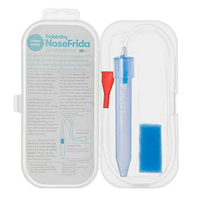  FridaBaby The NoseFrida Filter Bundle with 3in1 Picker
