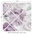 thumbnail image 3 of Sweet Jojo Designs Peony Floral Garden Purple Ivory Photo Memo Board, 3 of 3