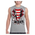 thumbnail image 1 of MmF - Men's Graphic T-Shirt Sleeveless, up to Men Size 3XL - Pirate Costume, 1 of 2