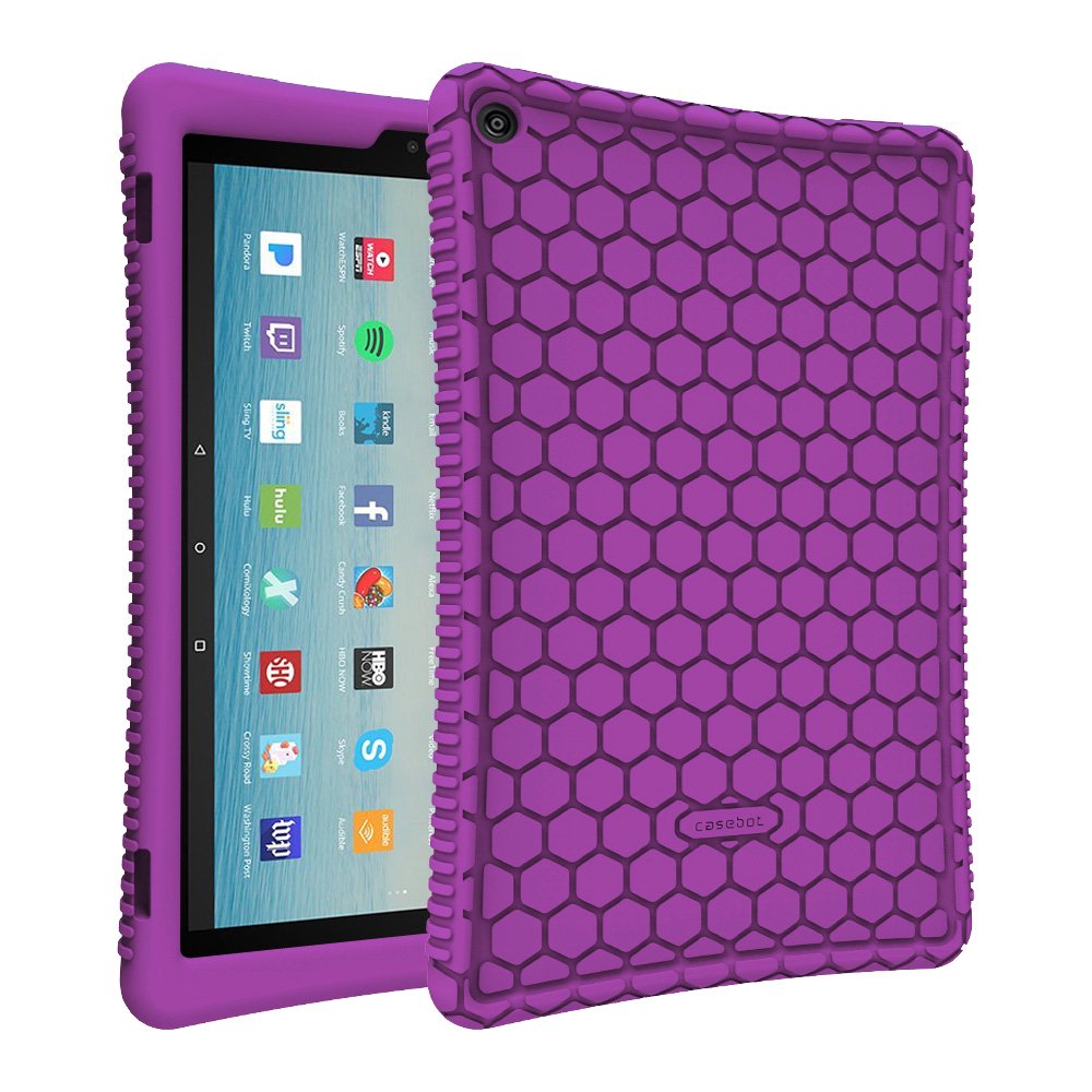 Fintie Silicone Case for AllNew Amazon Fire HD 10 with 7th