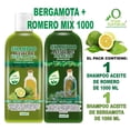 thumbnail image 1 of Bergamota + Romero Mix 1000 VIVONATURAL. Shampoo Aceite de Bergamta 1000 ml + Shampoo Aceite de Romero 1000 ml, 1 of 5