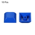 thumbnail image 3 of Unique Bargains 1U Blank Keycaps, 10 Pack Universal PBT Keyboard Replacement Accessories for MX Mechanical Keyboard, Blue, 3 of 6