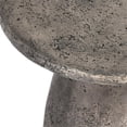 thumbnail image 4 of Pemberly Row 16" Concrete Stone Outdoor Accent Table in Dark Gray, 4 of 4