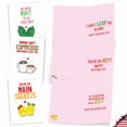 thumbnail image 3 of 10 All Occasion Blank Note Cards Assorted (4 x 5.12 Inch) - Romantic Yummy Puns M5659OCB-B1x10, 3 of 6