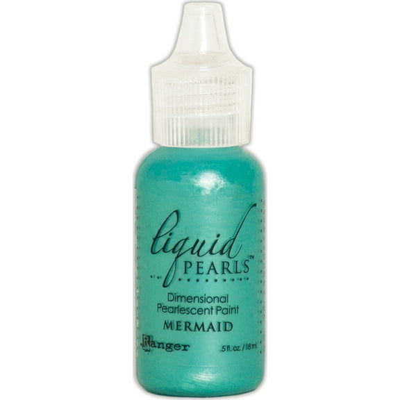 Ranger Liquid Pearls Dimensional Pearlescent Paint .5oz-Mermaid