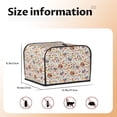 thumbnail image 5 of Daiia BBQ Party1 Pattern 4 slice Toaster Cover, Toaster Appliance Dust-proof Cover For Kitchen Small Appliance Dust Cover and Fingerprint Protection, 5 of 7