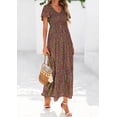 thumbnail image 4 of Vestido Maxi PRETTYGARDEN Boho Mujer Verano 2025 Estampado Floral, 4 of 8