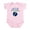 Petal Pink, variant on CafePress - Best Daddy In The World Body Suit - Baby Light Bodysuit, Size Newborn - 24 Months