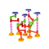 JellyDog Marble Run Coaster Set 58 Pcs Marble Genius Balls Track Race Run Maze Building Blocks Learning Railway Construction DIY Maze Toy for Kids Children All Family