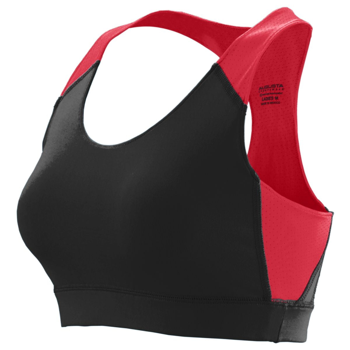 Augusta Ladies All Sport Sports Bra Blk/Red 2Xl Walmart Canada