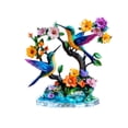 thumbnail image 2 of Tabletop 2D Acrylic Craft Ornament 8X8X0.5 In, Spring Decorations for Home, Spring Home Decor Indoor, Spring Table Centerpiece, Vivid Floral Hummingbird Piece for Countertop and, 2 of 7