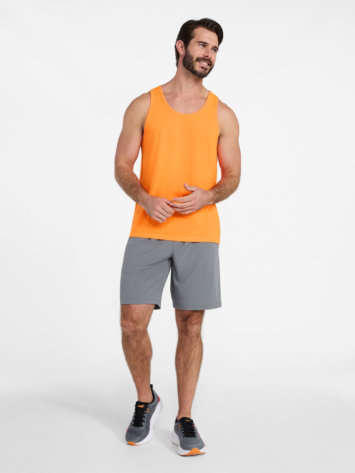 Athletic Works Men's and Men's Big & Tall Tri-Blend Tank Top, Sizes XS-4XLT