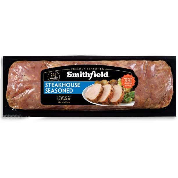 Smithfield Marinated Steakhouse Seasoned Fresh Pork Tenderloin 0 5 1 85 Lb Walmart Com Walmart Com Smithfield Marinated Steakhouse Seasoned Fresh Pork Tenderloin 0 5 1 85 Lb Walmart Com Walmart Com