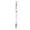 White, variant on Pearl Flower Metal Retractable Ballpoint Pen With Black Ink, Rose Peach Color Smooth Writing Pen For Business, 1.0mm Medium Point Gift Pen, White (White, 14*1)