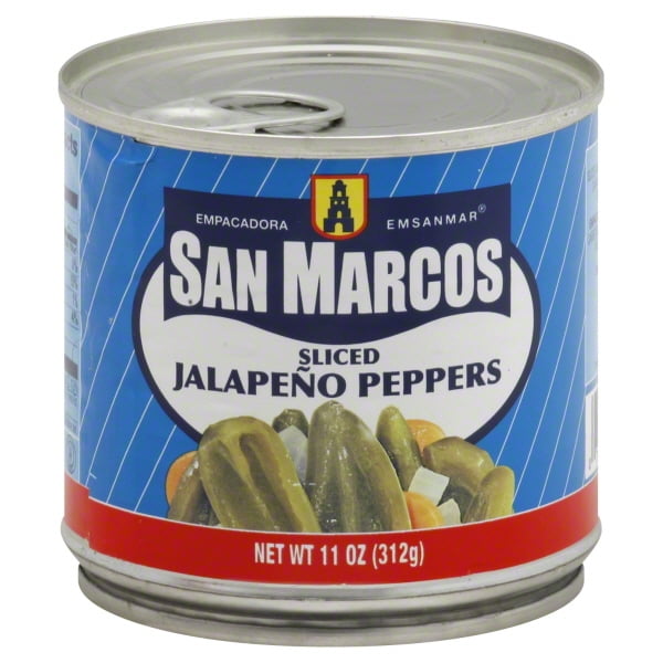 6 Pack San Marcos Sliced Jalapeaƒa O Peppers 11 Oz Walmart Com Walmart Com