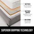 thumbnail image 3 of GORILLA GRIP Mattress Slide Stopper and Gripper, Keep Bed Topper Pad from Sliding, Queen, 3 of 9