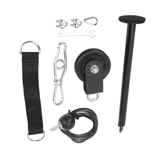 Gimnasio con sistema de polea de cable sistema de polea de entrenamiento con rotación de 360 grados seguro para gimnasio ANGGREK Otros