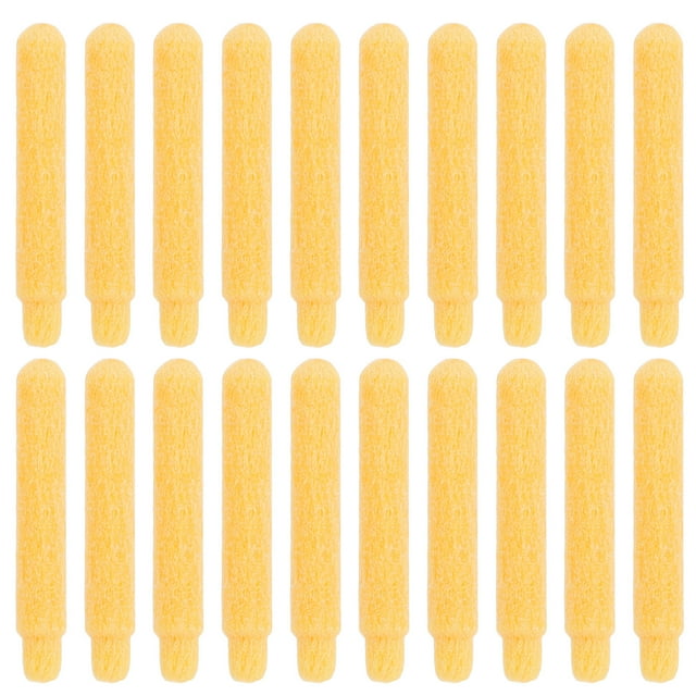 BRIGHTFUFU 20Ud Puntas De De Pintura Amarillo Para Pintura Reparación Y Marcas Detalladas