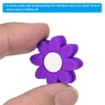 thumbnail image 4 of Unique Bargains Tennis Racket Dampeners, 3Pcs Silicone Vibration Dampeners, Purple, Orange, Blue, 4 of 6