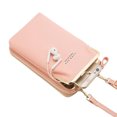 thumbnail image 2 of EYIIYE Single Shoulder Bag Women Phone Storage Square Detachable Pocket, 2 of 5