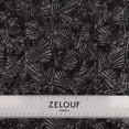 thumbnail image 3 of Zelouf Ariel Ombre Sequin Stretch Mesh  , Sewing, DIY, Crafts Fabric by the Yard, Black/black, 1 Yard, 3 of 5