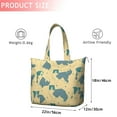 thumbnail image 4 of Border Collie Travel Tote Bags for Women Carry On,Large Weekender Bags for Women Travel,Multi Functional Duffle Bag for Work,Shopping,Sports, 4 of 5