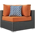 thumbnail image 3 of Modway Sojourn 7 Piece Sunbrella Outdoor Patio Sectional Conversation Set, 3 of 6