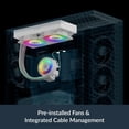 thumbnail image 6 of Arctic ACFRE00187A Liquid Freezer III Pro 280 A-RGB AIO CPU Cooler Water Cooling AMD AM5/AM4, Intel LGA1851/1770-White, 6 of 9
