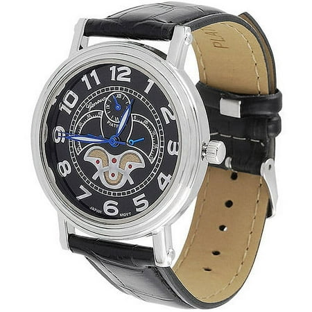 Men's Watch, Leather Band