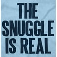 thumbnail image 6 of The Snuggle Is Real Humor Pun Cute Romper Boys or Girls Infant Baby Brisco Brands 6M, 6 of 6