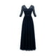 thumbnail image 1 of Vestido de noche largo elegante para mujer, con escote en V, para dama de honor y boda, 1 of 5