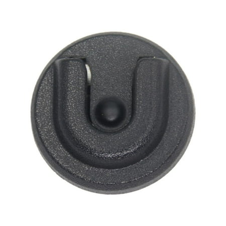 Universal Ham CB Radio Microphone Mic Hanger Holder Adhesive Mount W/ Back