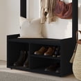 thumbnail image 4 of Nexera Porto Modern Entryway Hall Tree, Black, 4 of 8