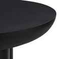 thumbnail image 6 of Caspian 40" Round Concrete Dining Table in Black, 6 of 10
