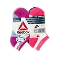 thumbnail image 3 of Reebok Kids Girl's Terry Low Cut Socks, 6 Pack, 3 of 9