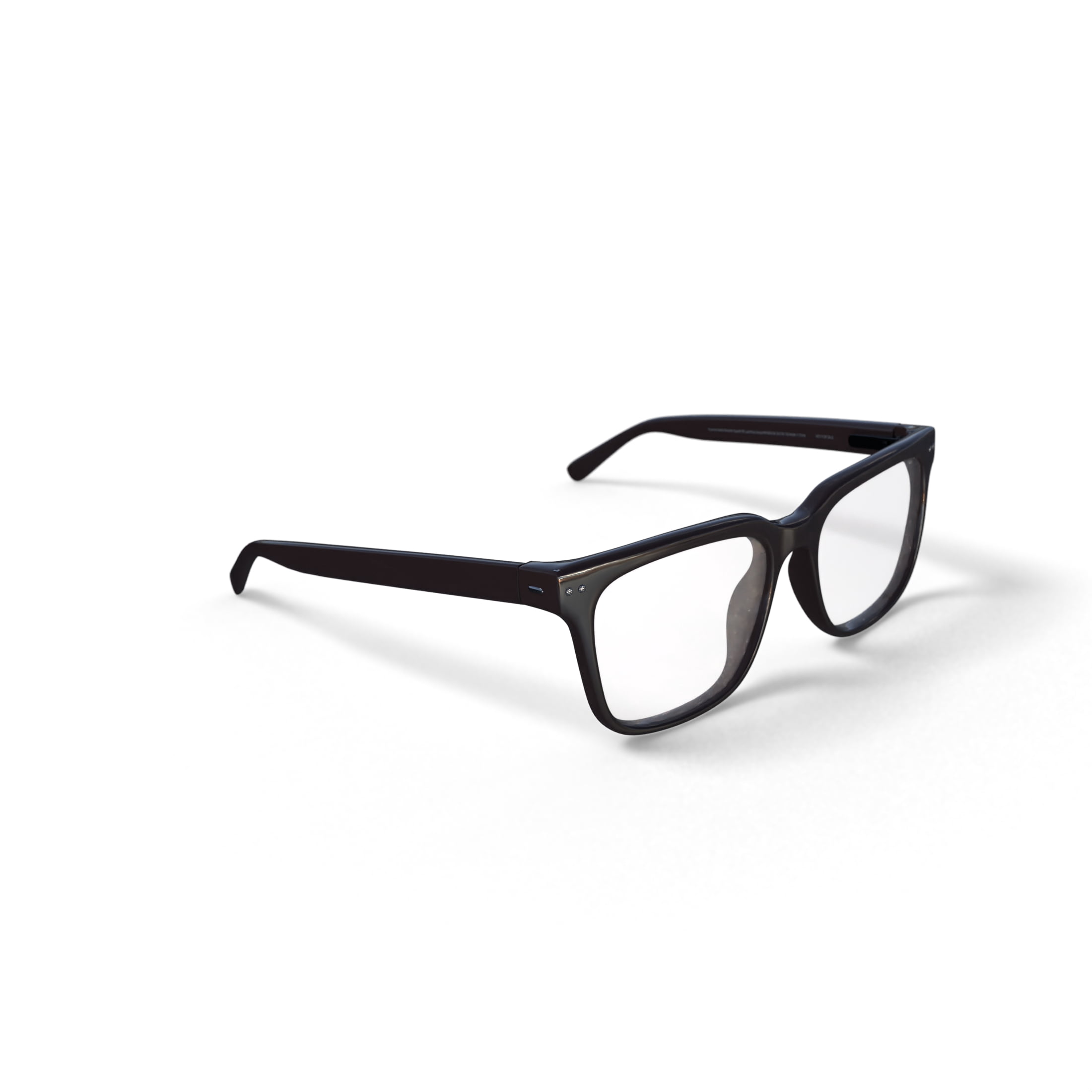 Nuance Audio Unisex Size 54 Prescription Hearing Square Smart Glasses with Charging Case, Shiny Burgundy/Demo Lens