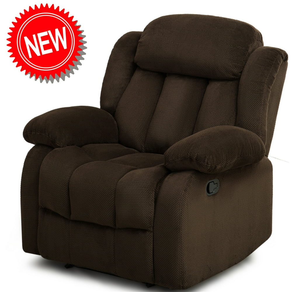 Abric Recliner Chair for Living Room, Overstuffed Single Sofa Home