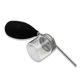 thumbnail image 1 of Aplicador de fibras capilares con relleno preciso de la línea del cabello, diseño antiestático y resistente al óxido para cabello fino., 1 of 5