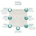 thumbnail image 3 of Transolid Expressions 48" X 60" X 96" 6-Piece Tub/Shower Wall Kit with Extension Kit, Bianca, 3 of 6