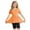 Orange, variant on snilers Girls Clothes 2 Piece Summer Outfits Short Sleeve Pleated T-Shirts and Shorts Beach Summer Kids Clothing Set Size 5-15 Years