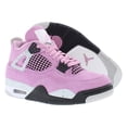 thumbnail image 4 of Nike Air Jordan 4 Retro Suede Womens Shoes Size 12, Color: Orchid/Neutral Grey/Black, 4 of 5