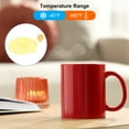 thumbnail image 4 of REGALWOVEN Silicone Cup Lids for Drinks, Mug Cover Cap, Airtight Suction Seal, Fits Various Cups Yellow/Clear 3.9", 4 of 5