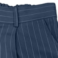 thumbnail image 5 of IROINNID Mens Striped Pleated Pants High Waist Casual Dress Trousers with Belt Loops Side Pockets Relaxed Fit Business Work Commute Bottoms, 5 of 9
