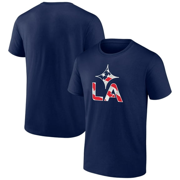 Men's Navy LA Galaxy Banner Wave T-Shirt