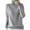 A5 Grey, variant on GILIGEGE Women's Turtleneck Sweaters Knitted Warm Sweater Slim Fit Sweater Spring Fashion Lightweight Shirts Knitted Pullover Warm Sweater Tops Chunky Blouse Under Layer Shirts Long Sleeve Shirts L