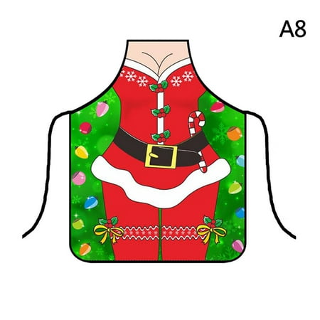

Buytra Funny Kitchen Apron Cooking Baking Party Cleaning Aprons For Christmas Apron