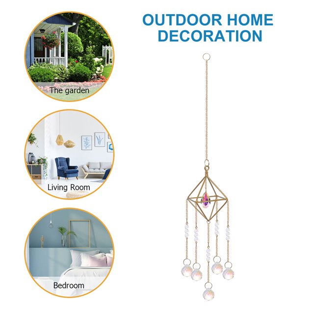Adorno colgante Rainbow Maker Craft Crystal Prisms Wind Chimes (20 bolas) Ndcxsfigh Nuevos Originales